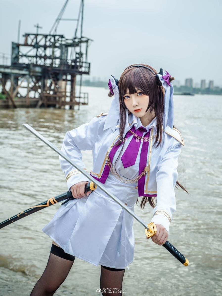 弦音sic微博神里绫华之美，一整套都是惊艳(弦音官配)