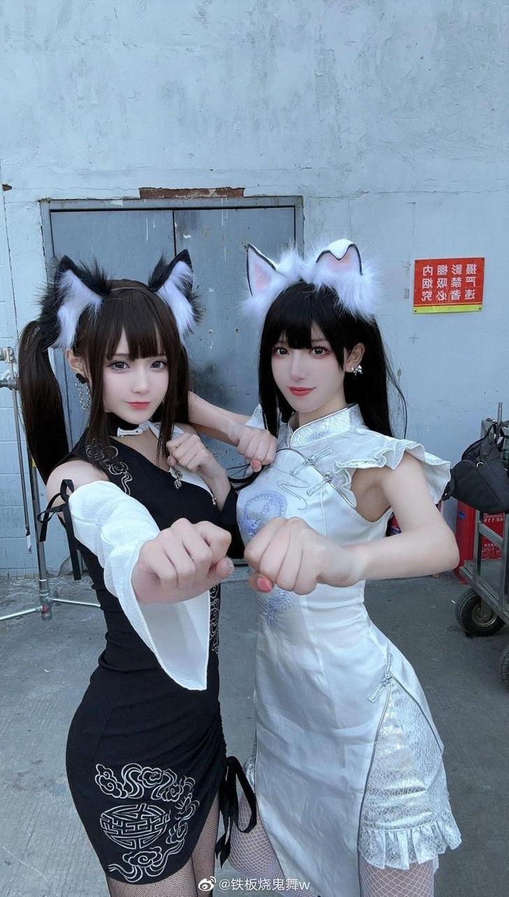 极致铁板烧鬼舞cos资源：展示coser的巅峰表现(铁板烧鬼舞w24套)