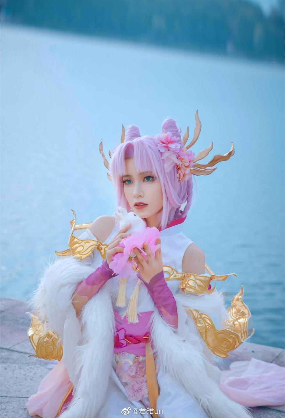 美图图包摄影：君珺un性别诠释了纯真的美丽(美图ⅴ4s)