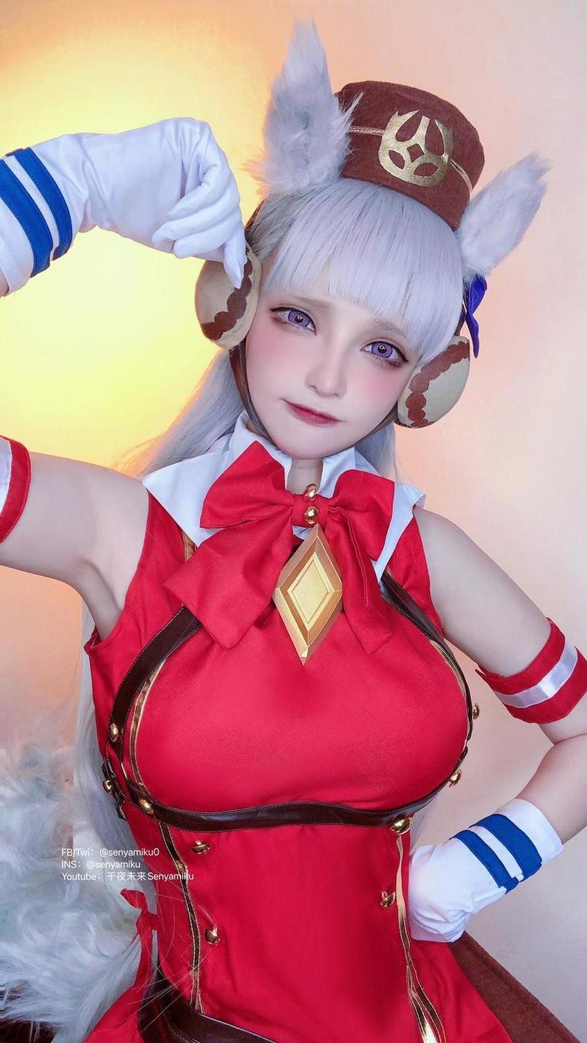 千夜未来cos图，每一个作品都是一幅画(千夜未来所有cos)