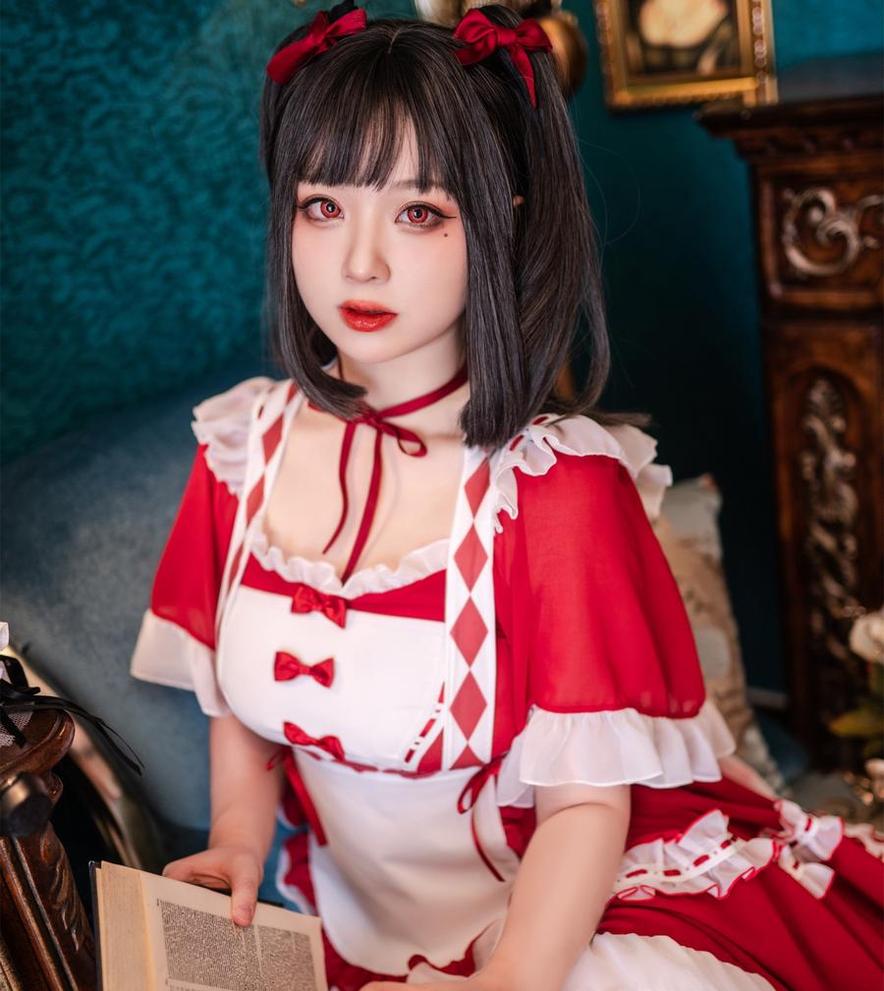 这组皮皮奶的cos作品简直让人无法自拔，太可爱了啦(皮皮奶可可爱了cosplay)