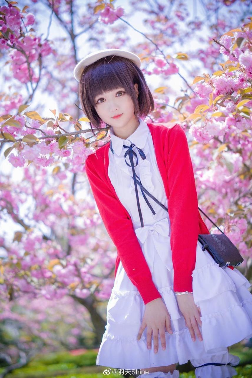 羽天shine年龄cos《刀剑神域》人气角色，完美还原(羽天shine图包)