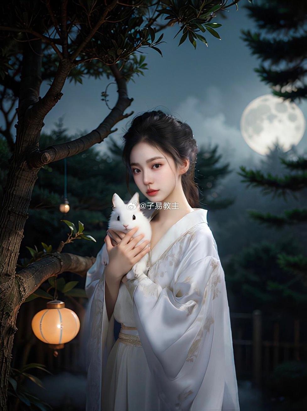 白易子教主银丝旗袍：光影美图的分享(白易子老师)