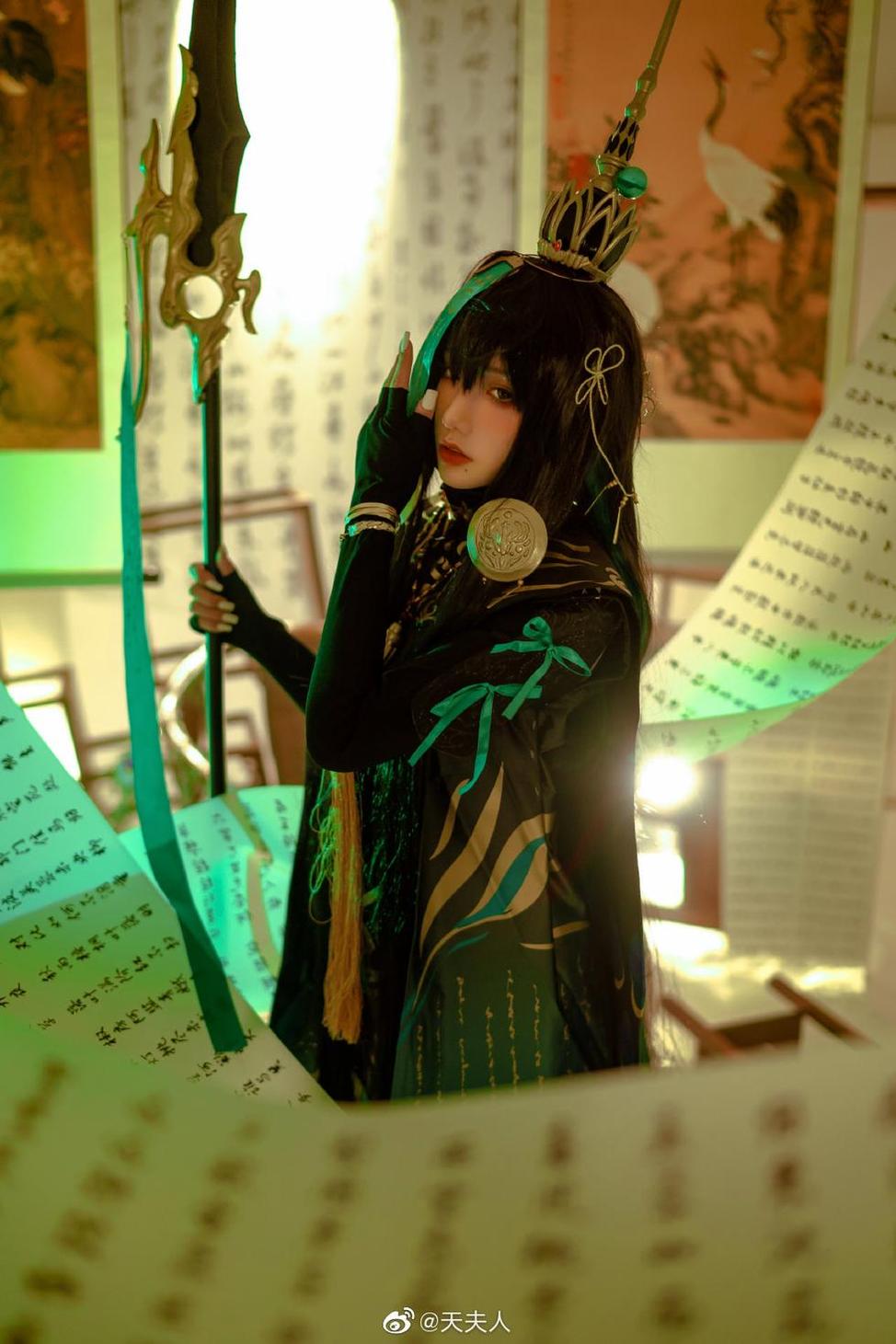 coser天夫人微博更新啦！快来看看我的最新cos作品吧(万界法神动画下载)